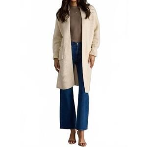 NEW PANACHE APPAREL dale knit cardigan in ivory